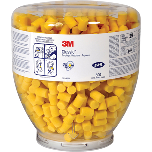 Recharge de bouchons d'oreilles E-A-R Classic One Touch, Vrac - Contenant Northern Industrial Supply Inc.