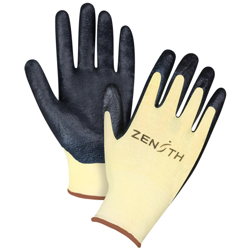 Gants r&eacute;sistants &agrave; la coupe avec prise sup&eacute;rieure, Taille Grand/9, Calibre 13, Rev&ecirc;tement Mousse de nitrile, Enveloppe en Aramide, ANSI/ISEA 105 niveau 3/EN 388 niveau 5 Northern Industrial Supply Inc.