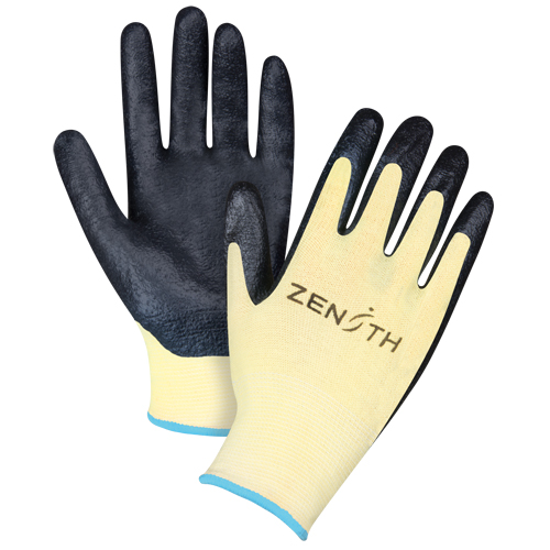 Gants r&eacute;sistants &agrave; la coupe avec prise sup&eacute;rieure, Taille T-Grand/10, Calibre 13, Rev&ecirc;tement Mousse de nitrile, Enveloppe en Aramide, ANSI/ISEA 105 niveau 3/EN 388 niveau 5 Northern Industrial Supply Inc.