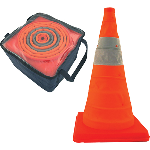 Balises repliables Pack & Pop, 18" h, Orange Northern Industrial Supply Inc.