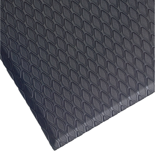 Cushion Max Mats, Diamond, 3-3/4' x 5-3/4' x 5/8", Charcoal, Nitrile/PVC Northern Industrial Supply Inc.