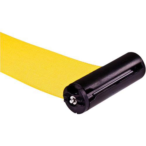 Poteau r&eacute;cepteur pour barri&egrave;res sur pieds pour le contr&ocirc;le des foules, Hauteur de 35", Jaune Northern Industrial Supply Inc.