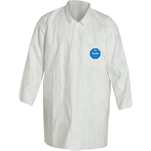 Lab Coat, Tyvek&reg; 400, White, 2X-Large Northern Industrial Supply Inc.