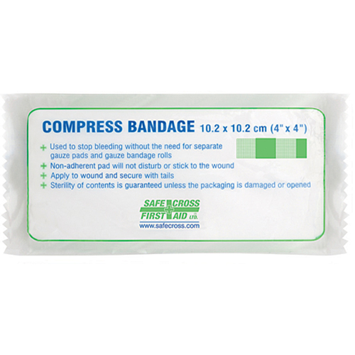 Compress (Pressure) Bandages - Sterile, 4-1/4" L x 3-1/2" W Northern Industrial Supply Inc.
