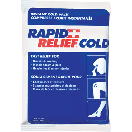 Instant Compress Packs, Cold, Single Use, 4" x 6"/6" x 4" Northern Industrial Supply Inc.