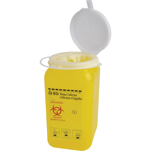 BD Sharps Collectors, 1.4 L  Capacity Northern Industrial Supply Inc.