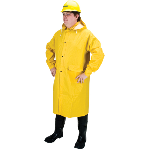 RZ200 Long Rain Coat, Polyester, Small, Yellow Northern Industrial Supply Inc.