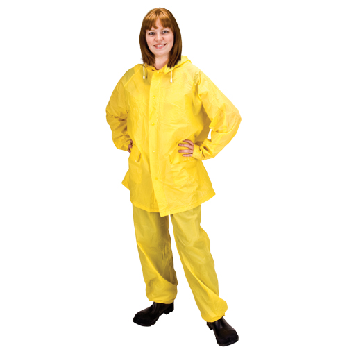 RZ300 Rain Suit, PVC, Small, Yellow Northern Industrial Supply Inc.