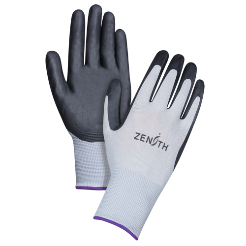 Gants l&eacute;gers enduits et respirants, 6/T-petit, R&ecirc;vetement Mousse de nitrile, Calibre 13, Enveloppe en Polyester Northern Industrial Supply Inc.