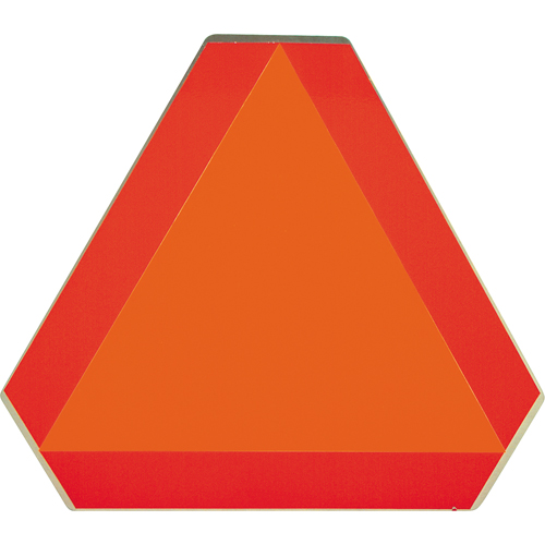Panneaux de signalisation pour v&eacute;hicules lents, Aluminium, 16" la x 16" h Northern Industrial Supply Inc.