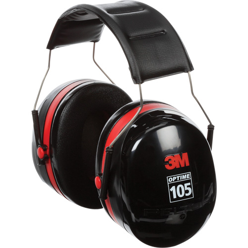Peltor Optime 105 Series Earmuffs, Headband, 30 NRR dB Northern Industrial Supply Inc.