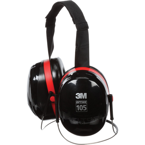 Peltor Optime 105 Series Earmuffs, Neckband, 29 NRR dB Northern Industrial Supply Inc.