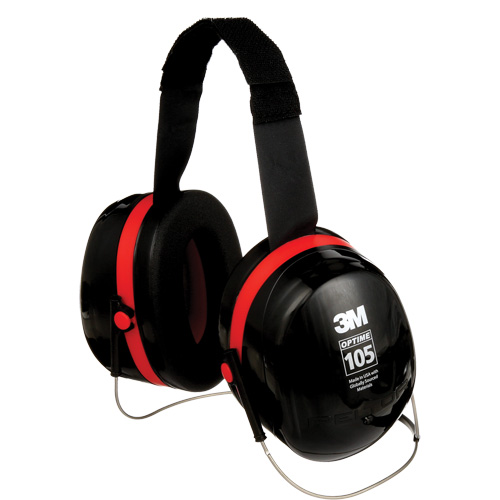 Peltor Optime 105 Series Earmuffs, Neckband, 29 NRR dB Northern Industrial Supply Inc.