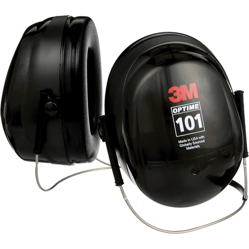 Serres-t&ecirc;tes de s&eacute;rie Peltor Optime 101, Cordon cervical, 26 NRR dB Northern Industrial Supply Inc.