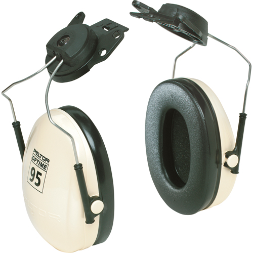 Peltor Optime 95 Series Earmuffs, Cap Mount, 21 NRR dB Northern Industrial Supply Inc.