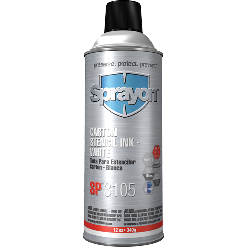 Encre &agrave; pochoir en carton de s&eacute;rie SP3100 Northern Industrial Supply Inc.