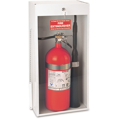 Surface-Mounted Fire Extinguisher Cabinets, 14.125" W x 30.125" H x 9.0625" D Northern Industrial Supply Inc.