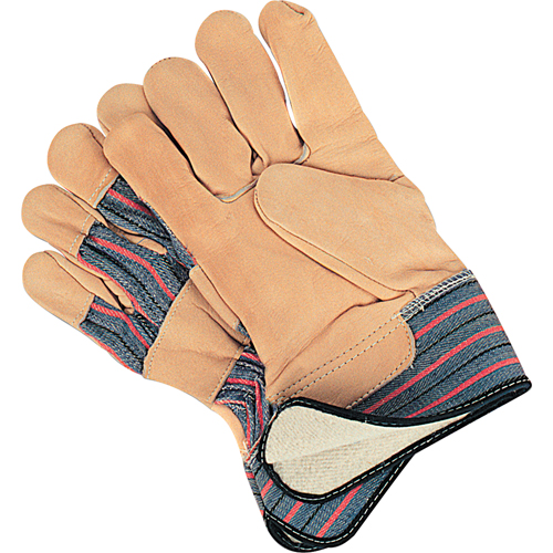 Abrasion-Resistant Winter-Lined Fitters Gloves, Large, Grain Cowhide Palm, Cotton Fleece Inner Lining Northern Industrial Supply Inc.