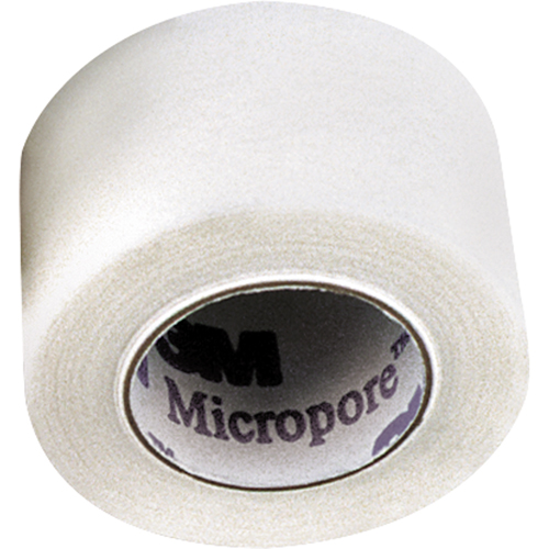 3M Micropore Hypoallergenic Surgical Tape, Class 1, 30' L x 1/2" W Northern Industrial Supply Inc.