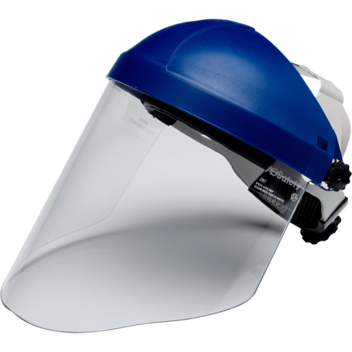 Harnais de t&ecirc;te avec visi&egrave;re, Polycarbonate, Suspension Rochet Northern Industrial Supply Inc.