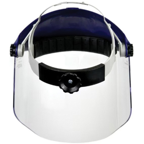 Harnais de t&ecirc;te avec visi&egrave;re, Polycarbonate, Suspension Rochet Northern Industrial Supply Inc.