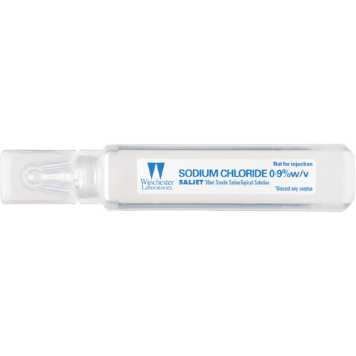 Solution saline Saljet, dose unique, 1,01 oz Northern Industrial Supply Inc.