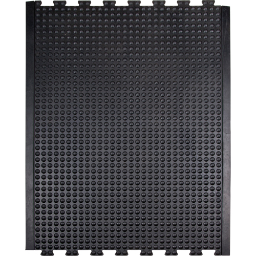 Tapis antifatigue en d&ocirc;me, &agrave; bulles, 3' x 4' x 1/2", Noir, Caoutchouc Northern Industrial Supply Inc.