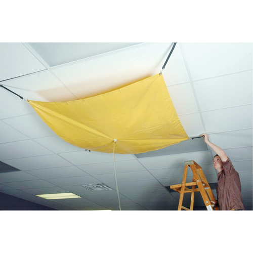 Ultra-Drip Diverter&reg; Roof Drip Diverter, 20' L x 20' W, Vinyl Northern Industrial Supply Inc.