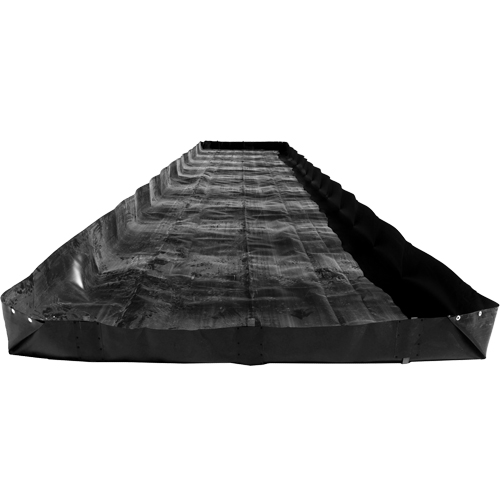 Economy Berms, 748 gal. Capacity, 10' W x 10' L x 12" H, L-Bracket Northern Industrial Supply Inc.
