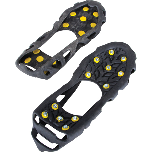 Heavy-Duty Anti-Slip Ice Cleats, Steel, Stud Traction, Medium Northern Industrial Supply Inc.