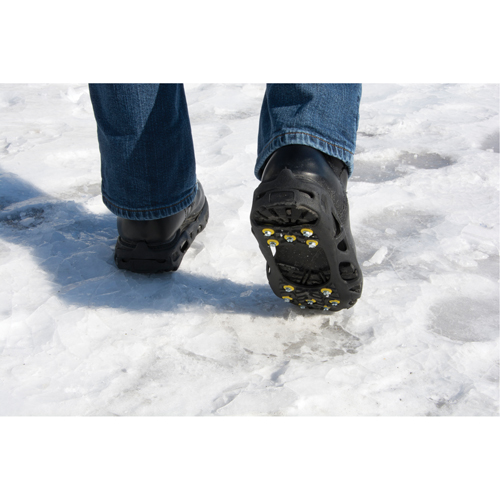 Heavy-Duty Anti-Slip Ice Cleats, Steel, Stud Traction, Medium Northern Industrial Supply Inc.