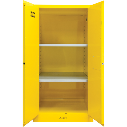 Armoire pour produits inflammables, 60 gal., 2 Porte(s), 34" La x 65" h x 34" p Northern Industrial Supply Inc.