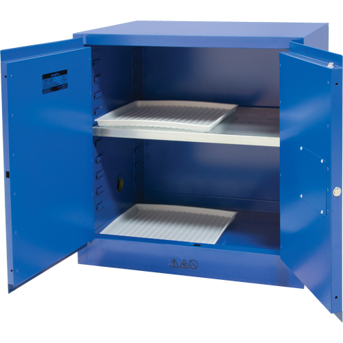 Corrosive Liquids Cabinet, 22 gal., 35" x 35" x 22" Northern Industrial Supply Inc.