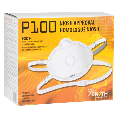 Respirateur contre les particules, P100, Certifi&eacute; NIOSH, Moyen/grand Northern Industrial Supply Inc.
