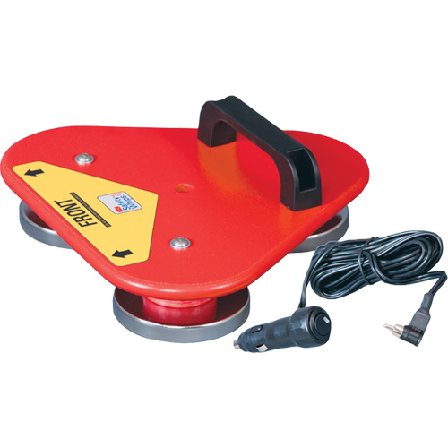 Safety Whip&reg; Flagstaff Mounting Base, Magnet Mount Northern Industrial Supply Inc.