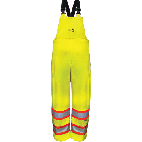 Pantalons &agrave; bavette de s&eacute;curit&eacute; imperm&eacute;ables ignifuges haute visibilit&eacute; en polyur&eacute;thane, 4T-Grand Northern Industrial Supply Inc.