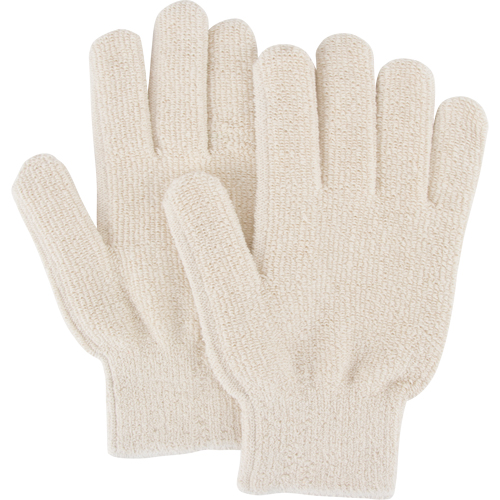 Gants r&eacute;sistants &agrave; la chaleur, Tissu &eacute;ponge, Grand, Prot&egrave;ge jusqu'&agrave; 212° F (100° C) Northern Industrial Supply Inc.