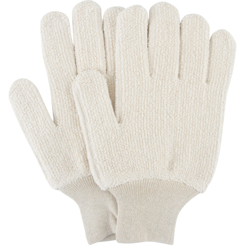 Gants r&eacute;sistants &agrave; la chaleur, Tissu &eacute;ponge, Grand, Prot&egrave;ge jusqu'&agrave; 212° F (100° C) Northern Industrial Supply Inc.