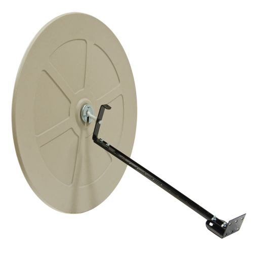 Convex Mirror with Bracket, Indoor/Outdoor, 30" Diameter Northern Industrial Supply Inc.