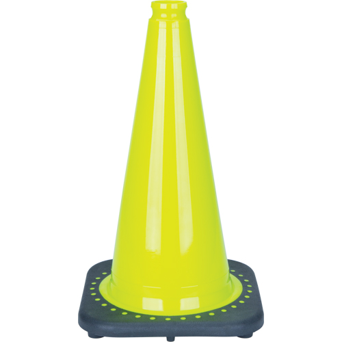 Premium Traffic Cone, 18", Lime Green Northern Industrial Supply Inc.
