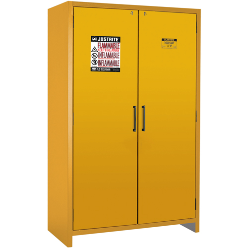 Armoire d'entreposage 90 minutes s&eacute;curitaire et conforme &agrave; la norme EN, 45 gal., 2 Porte(s), 46,97" La x 76,89" h x 24,21" p Northern Industrial Supply Inc.