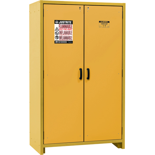 Armoire d'entreposage 30 minutes s&eacute;curitaire et conforme &agrave; la norme EN, 45 gal., 2 Porte(s), 45,83" La x 76,65" h x 24,21" p Northern Industrial Supply Inc.