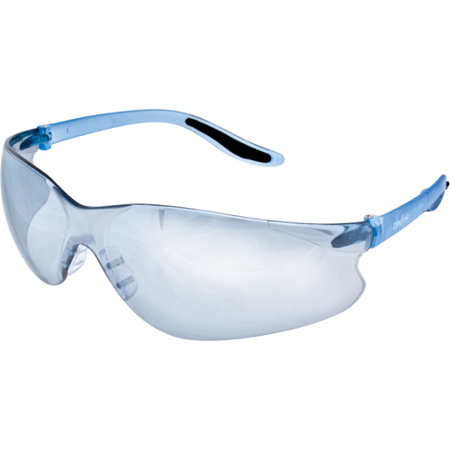 Z500 Series Safety Glasses, Blue/Indoor/Outdoor Mirror Lens, Anti-Scratch, ANSI Z87+/Meets/Exceeds CSA Z94.3 Northern Industrial Supply Inc.
