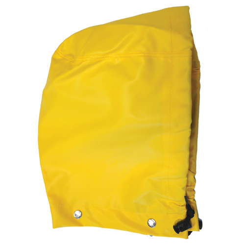 Journeyman&reg; Hood, One Size, Yellow, Polyester/PVC Northern Industrial Supply Inc.