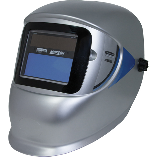 WH40 Variable ADF Welding Helmet, 3.77" L x 1.65" W View Area, 9 - 13 Shade Range, Silver Northern Industrial Supply Inc.