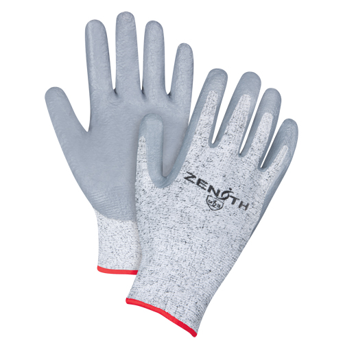 Seamless Stretch Cut-Resistant Gloves, Size Small/7, 13 Gauge, Nitrile Coated, HPPE Shell, ANSI/ISEA 105 Level 2/EN 388 Level 3 Northern Industrial Supply Inc.