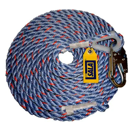 Corde de sauvetage avec mousqueton DBI-SALA, Polyester/Polypropyl&egrave;ne Northern Industrial Supply Inc.