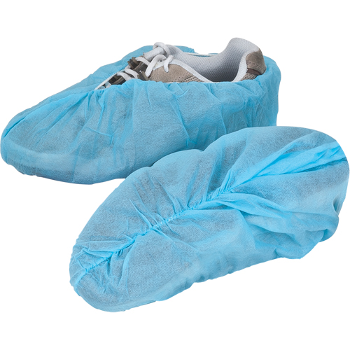 Shoe Covers, Large, Polypropylene, Blue Northern Industrial Supply Inc.