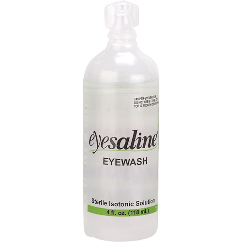 Bouteilles de solution saline pour douche oculaire, Bouteille Plein, 4 oz Northern Industrial Supply Inc.