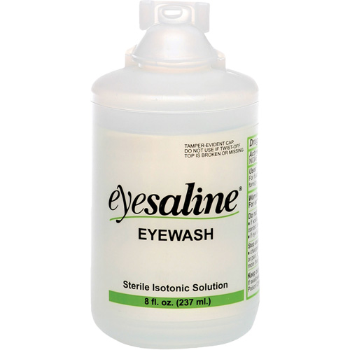 Saline Eyewash Bottles, Full Bottle, 8 oz. Northern Industrial Supply Inc.